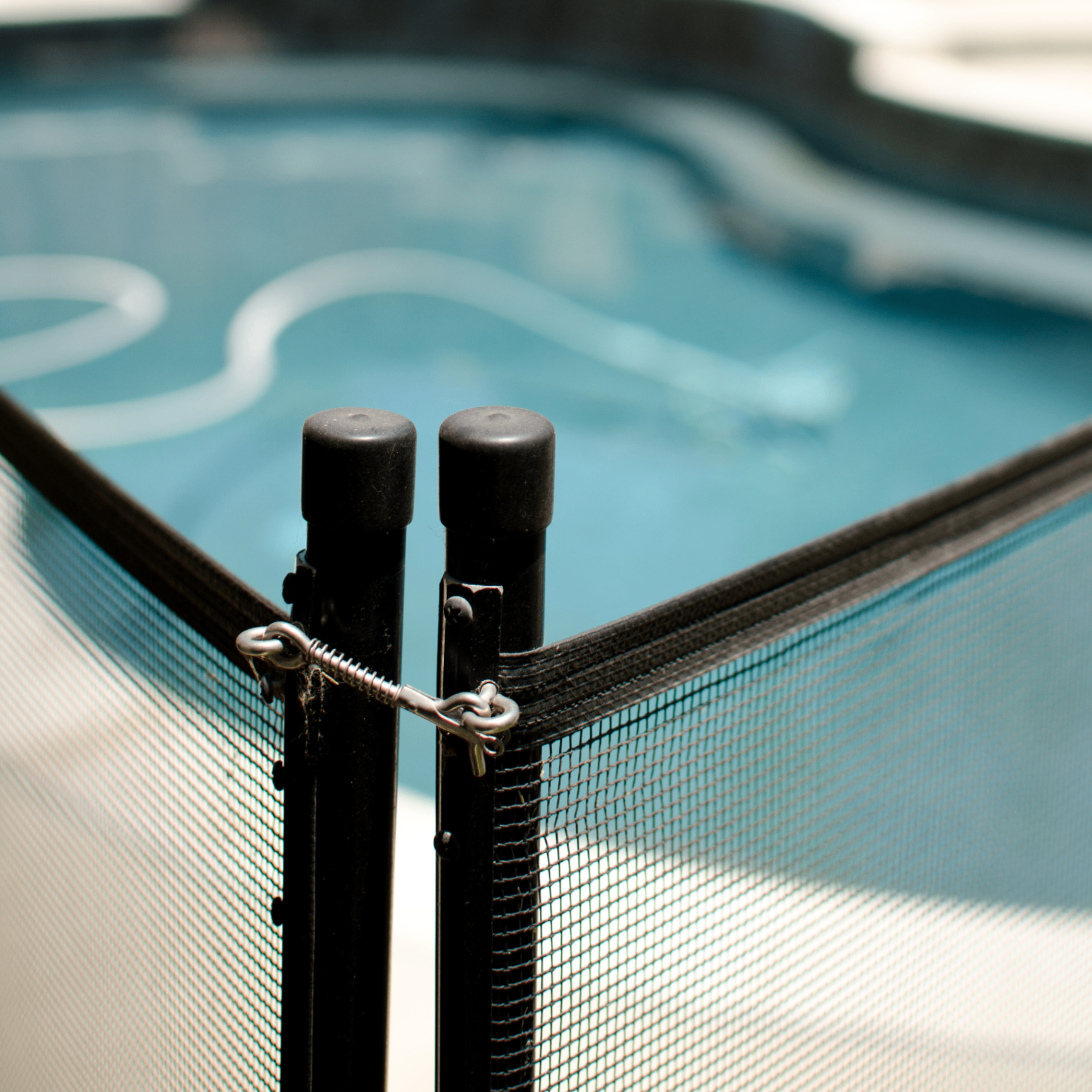 Pool safety gate