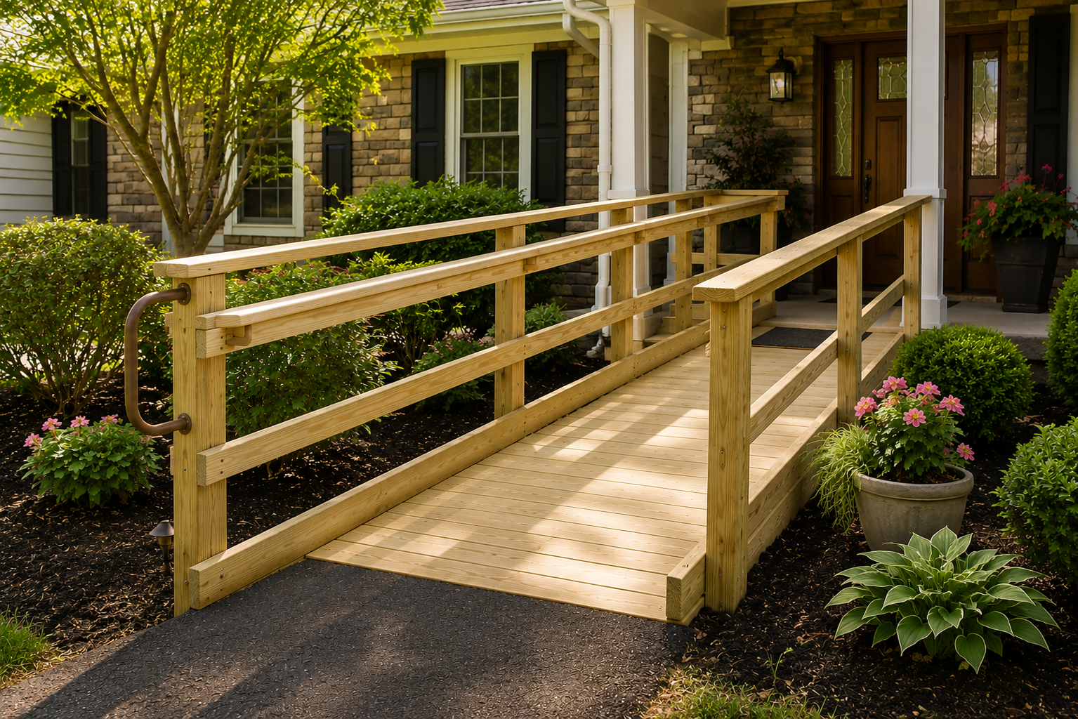 Accessible Entry Ramp