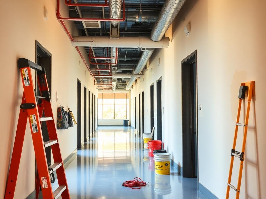 Commercial maintenance repair work