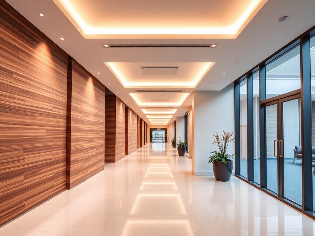 Commercial renovation of an occupied building